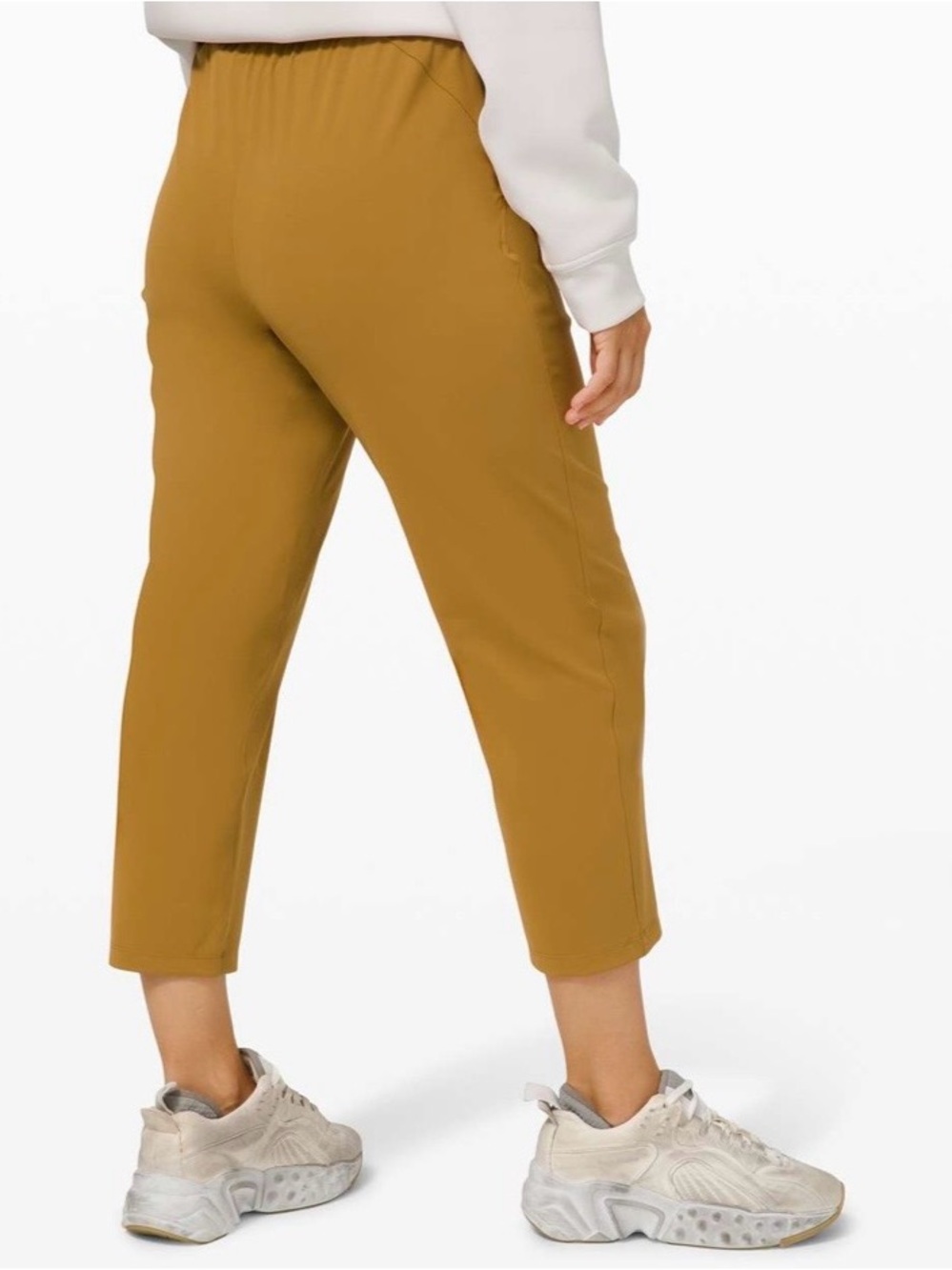 Lululemon Keep Moving Crop 23” Spiced Bronze Pants Stretch High Rise Size 8 - Picture 2 of 11